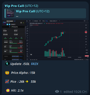 Bunny_Crypto0's tweet photo. $RZX #RZX
Ca: Ehh3S29rDYU99qFwg5eETUmi8W8mHnnPTqxtmMAqpump
Join private channel and earn profit to wallet.
Prv: https://t.co/Kkvb2GmWuA https://t.co/Z3PjqK78ta