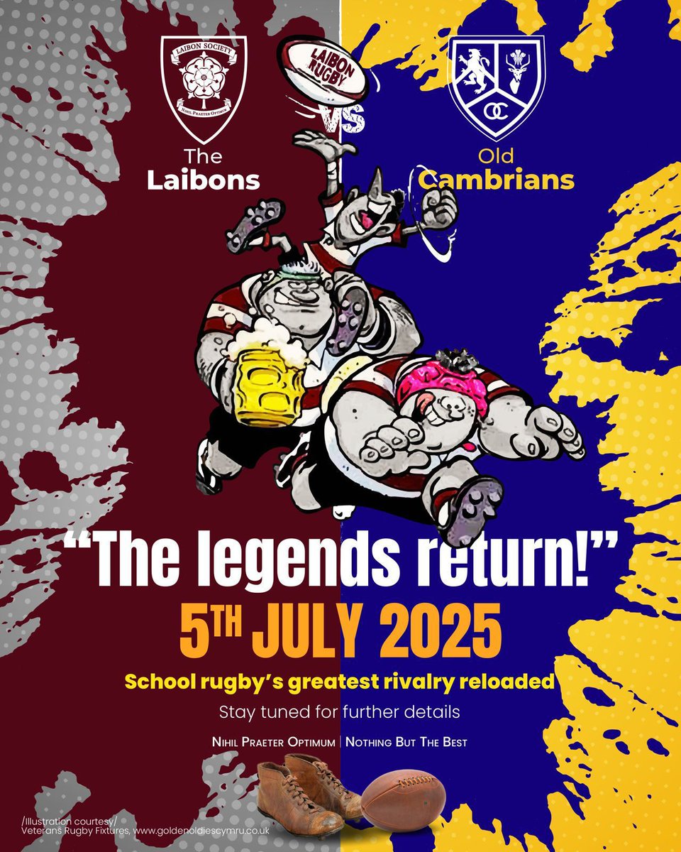 The Laibon Society (@laibonsociety) on Twitter photo The legendary Patch vs Changez rivalry is back! 2 age sets, 1 epic clash, and a 🐐mbuzi for the victors! all in support of the Endowment Fund. 🗓️5th July at 🏉Impala Club. Rugby, pride & purpose. Come play or cheer!
<a href="/OldCambrian/">Old Cambrian Society</a> <a href="/lenanaschool/">Lenana School</a>
<a href="/nairobi_school/">NairobiSchool</a>
#PatchVsChangez The legendary Patch vs Changez rivalry is back! 2 age sets, 1 epic clash, and a 🐐mbuzi for the victors! all in support of the Endowment Fund. 🗓️5th July at 🏉Impala Club. Rugby, pride & purpose. Come play or cheer!
<a href="/OldCambrian/">Old Cambrian Society</a> <a href="/lenanaschool/">Lenana School</a>
<a href="/nairobi_school/">NairobiSchool</a>
#PatchVsChangez