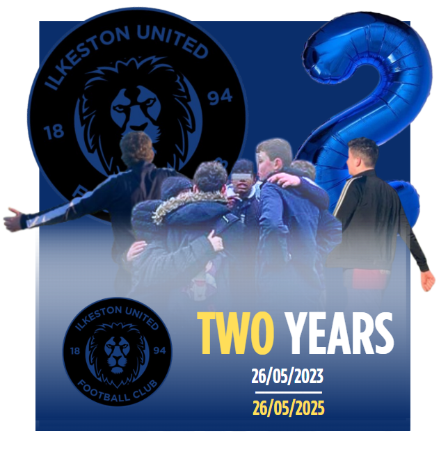 OfficialIUFC's tweet photo. 2⃣ years of Ilkeston United Football Club. 💙
#IUFC https://t.co/5A6uLWpkvJ
