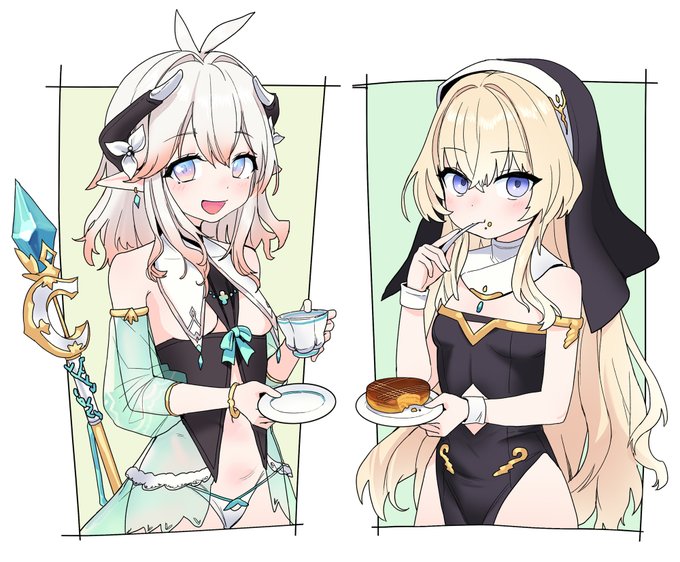 同人サークルのファンアート 
ソラナ &amp; フレデリーク
@bousaba_4d 