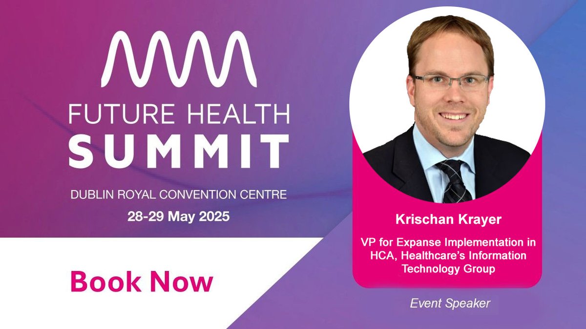 We’re heading to Dublin for #FHSummit25! Proud to be Platinum Sponsors at the Future Health Summit, 28–29 May.

Catch HCA’s Krischan Krayer on deploying EHR at scale for the next era of care.

Let’s connect! bit.ly/4iZ42UJ
#DigitalHealth #HealthIT #HealthcareInnovation