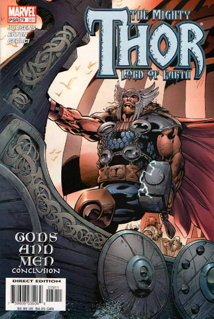 InTHORmation's tweet photo. IN YOUR LCS 21 YEARS AGO TODAY
THOR #79
The tale of King Thor, Queen Amora, their son Magni, Loki &amp; Thor Girl in the endangered Asgard 0f 2170 concludes. Like the four previous installments it was written by Dan Jurgens. Scot Eaton &amp; Drew Seraci did the cover and story art. https://t.co/AKwxGVJypM