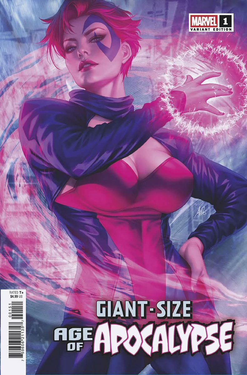 comicbookaddt's tweet photo. THE FUTURE IS UP FOR GRABS
🕐 𝗣𝗿𝗲-𝗼𝗿𝗱𝗲𝗿 by MON MAY 26 @ 12 PM, 𝘀𝗮𝘃𝗲 20%!
📱PRE-ORDER Giant-Size Age Of Apocalypse #1
🕐Releases 6/25
👉BROWSE ALL FEATURED PRE-ORDER COMICS: https://t.co/LeHQF8gtOI
✏️ #CollinKelly #JacksonLanzing #JephLoeb
🎨 #CFVilla #SimoneDiMeo
✨ #Artgerm #CoverArt @MidtownComics
#marvel #comicbook #NewMarvelComic #xmen #giantsizedxmen #MarvelComic