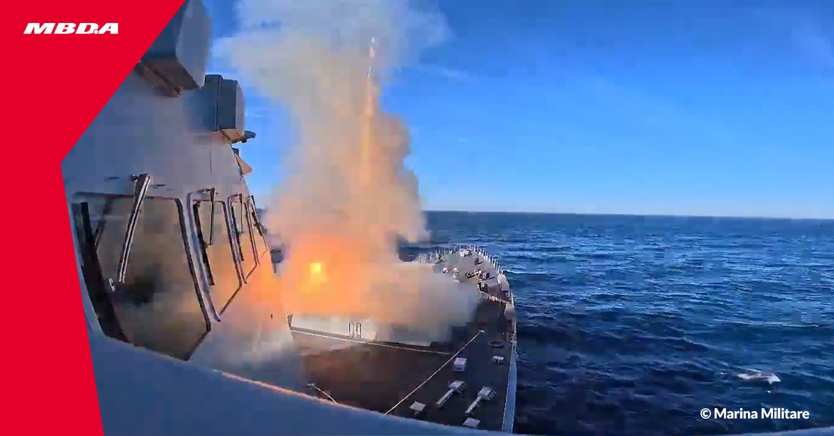 MBDAItalia's tweet photo. 🛡️Durante l’esercitazione #FormidableShield25 guidata da @NATO , insieme alle forze armate francesi, britanniche e italiane, sono stati testati i missili ASTER 15, ASTER 30 e Sea Viper.
🤝Il successo dell’operazione, supportata dalla Royal Navy e dalle marine francese e italiana, conferma il nostro impegno verso i nostri partner nel settore della #difesa.