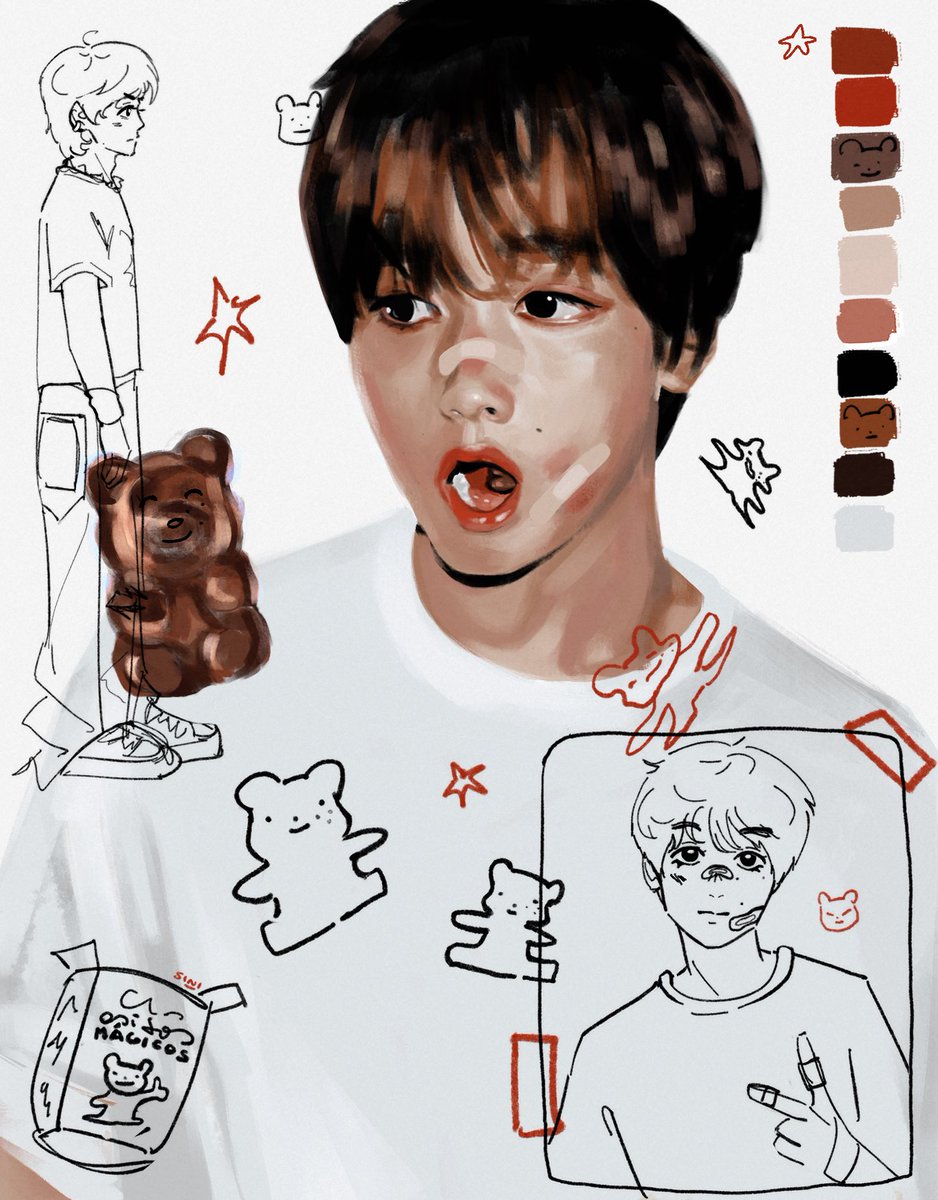 markhaelover's tweet image. gummy bears