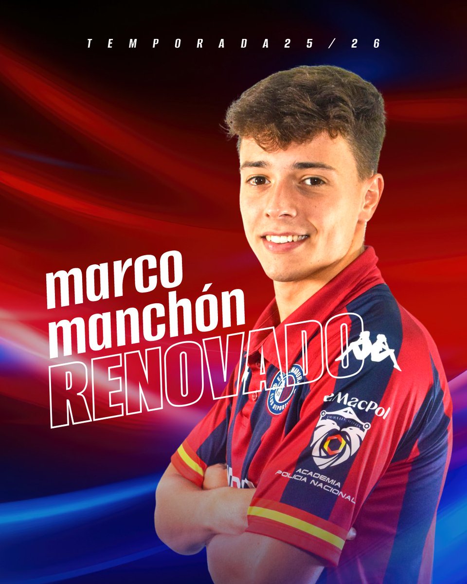 📣 𝐎𝐅𝐈𝐂𝐈𝐀𝐋 | Marco Manchón, renovado.

✍️ Tras ser una pieza clave en la segunda vuelta, Marco Manchón renueva con el CD Extremadura por dos temporadas más.

¡Juntos a por los objetivos, Marco! 💙❤️

#MarcoManchón2027