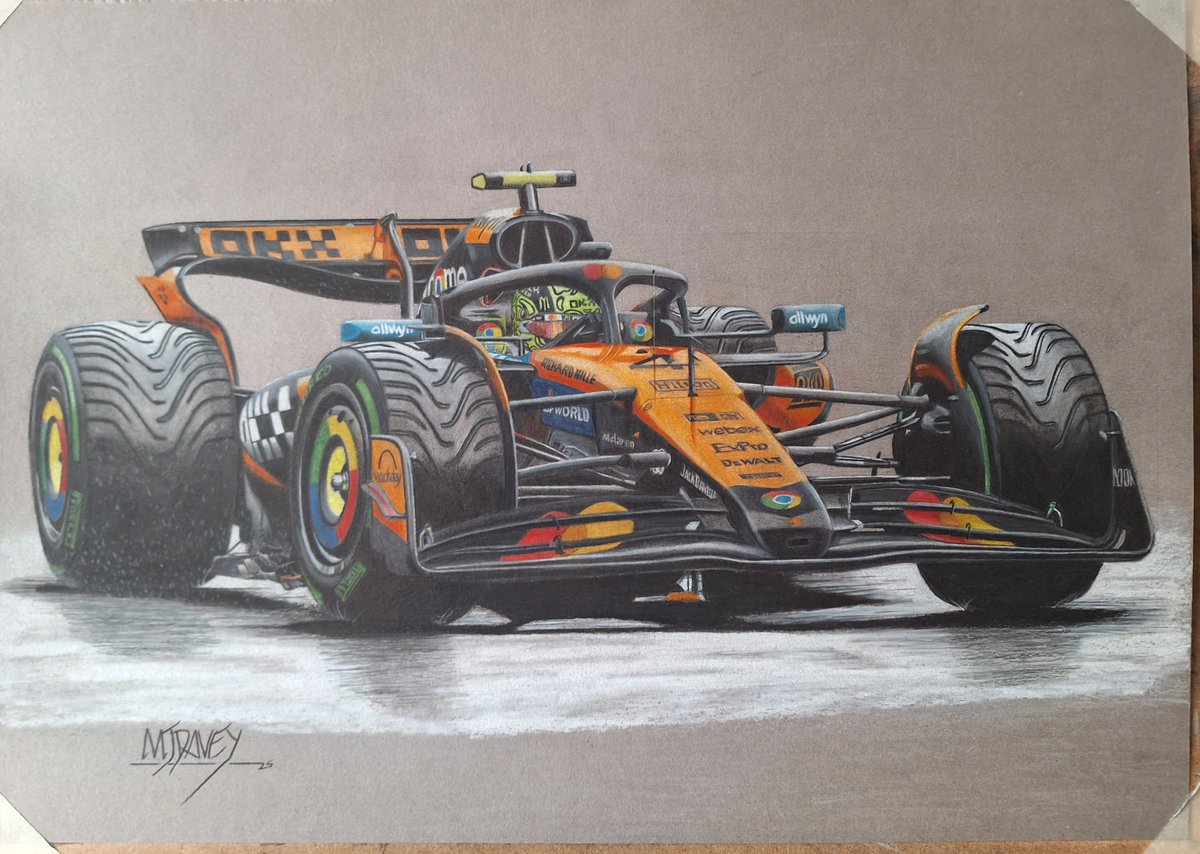 The 2025 F1 cars so far in pencil. <a href="/williamsf1/"></a> will be next. <a href="/McLarenF1/">McLaren Mastercard Formula 1 Team</a> <a href="/ScuderiaFerrari/">Scuderia Ferrari HP</a> <a href="/redbullracing/">Oracle Red Bull Racing</a>
