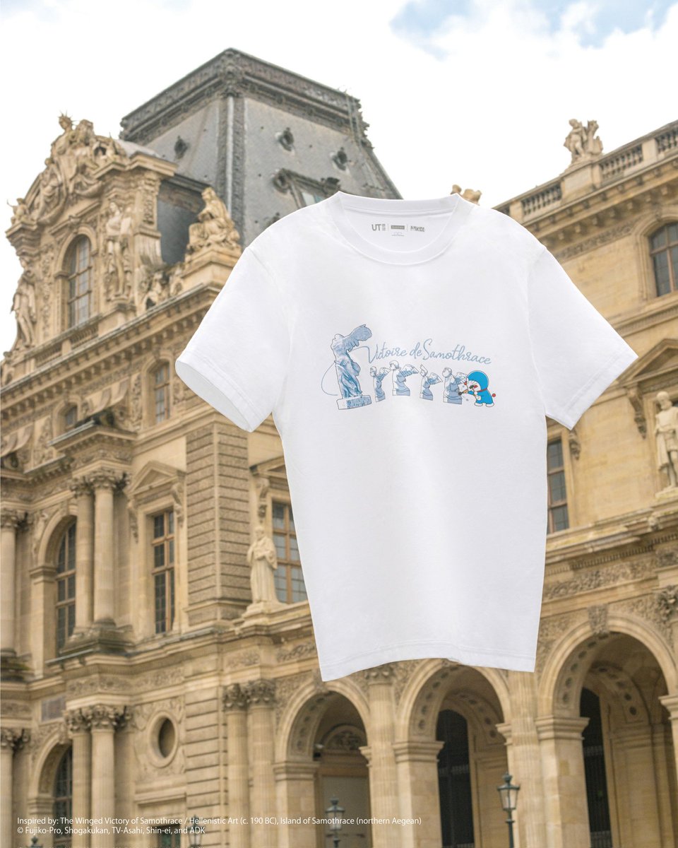 UNIQLO INDIA (@uniqloin) on Twitter photo Introducing Doraemon meets the Louvre UT. Which T-shirt is your favorite?
#DORAEMON #Louvre #MuséeDuLouvre #UT #UNIQLO #UNIQLOUT
<a href="/MuseeLouvre/">Musée du Louvre</a> Introducing Doraemon meets the Louvre UT. Which T-shirt is your favorite?
#DORAEMON #Louvre #MuséeDuLouvre #UT #UNIQLO #UNIQLOUT
<a href="/MuseeLouvre/">Musée du Louvre</a>