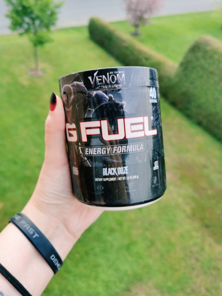 #GFUEL Flavor of the day is Black Ooze

Cracking open this baby today!! 🖤🍒