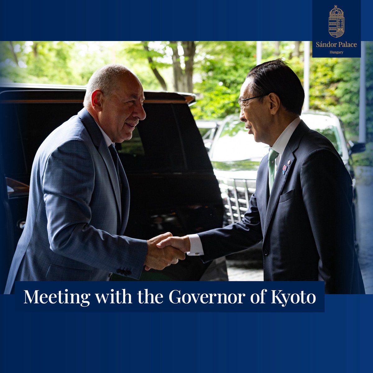 Where Japan's history comes to life:
📍Kyoto

I met with Nishiwaki Takatoshi, the Governor of Kyoto.

For 156 years, #Hungary and #Japan have maintaned diplomatic and friendly relations. The dialogue continues. 🇭🇺🇯🇵
