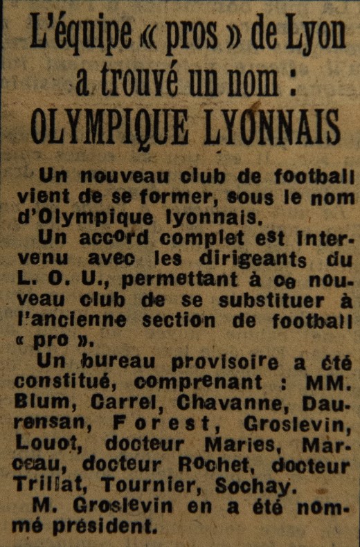 C'était le 26 mai 1950, il y a 75 ans jour pour jour.