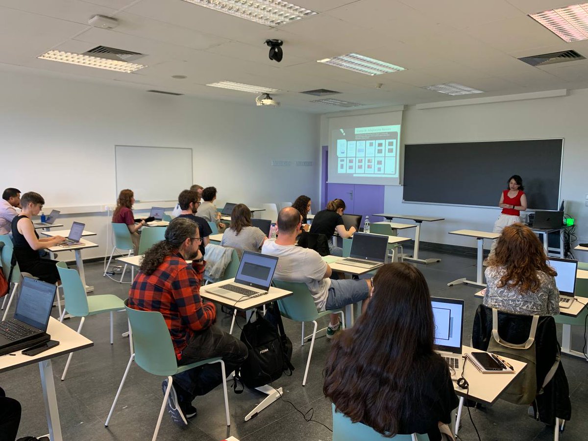 oteaucm's tweet image. ¡Arranca la 2ª edición de nuestro curso de con @diUCM en @informaticaucm!
💡David González pone en valor las políticas de inclusión en @unicomplutense
🗒️ @Estibartist repasa nuestros desarrollos y aportaciones
🦻 @Pascal_UCM nos introduce en las tecnologías para audio inclusivo