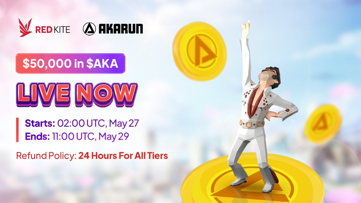 🚀 Akarun IDO is Now Live!

We're thrilled to announce that the IDO for <a href="/akatokens/">Akarun</a>  - the skill-based market prediction game is officially OPEN!

🎯 50,000 $AKA tokens are up for grabs at just $0.009

⏱ IDO Period:
• Starts: 02:00 UTC, May 27
• Ends: 11:00 UTC, May 29

Refund