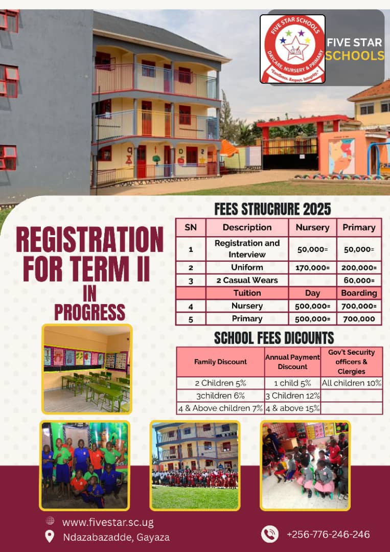 JacobsAkam73207's tweet photo. @Mkainerugaba_ The best school in Wakiso that can provide quality and affordable educational service from Baby to P6 Come and register now https://t.co/WRRvvGYXhG
