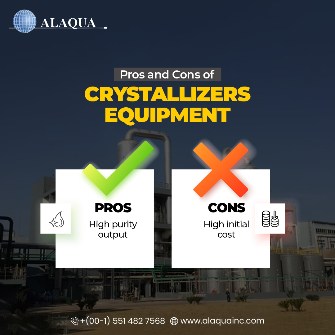Alaquainc1's tweet image. Crystallizers are essential in achieving high purity output and efficient material recovery, making them invaluable for many industrial processes.  🔧💎⚙️
Contact us today at +(00-1)551 482 7568 or visit alaquainc.com to learn more.
.
.
.
.
#alaqua #Crystallizers