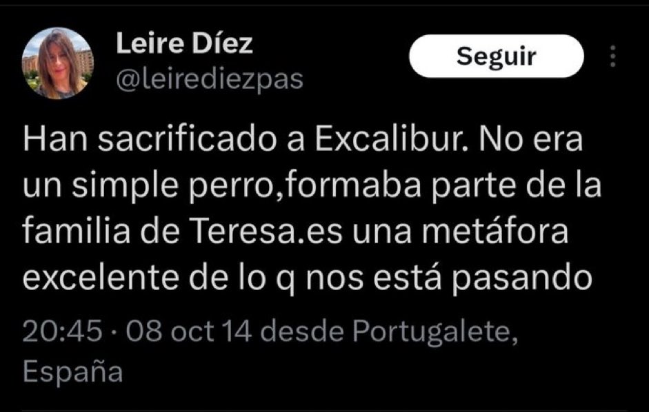 JorgeCalero1's tweet photo. Quería a Excalibur vivo pero al teniente coronel Balas muerto. https://t.co/qrvNjPwvW0