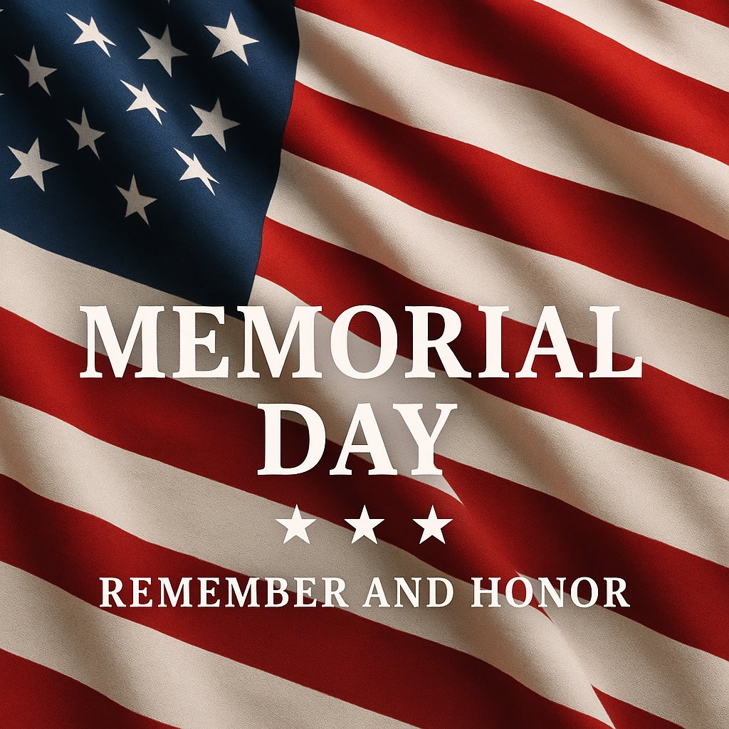 Today is about honoring the brave men and women who made the ultimate sacrifice for our freedom. #MemorialDay #RememberAndHonor