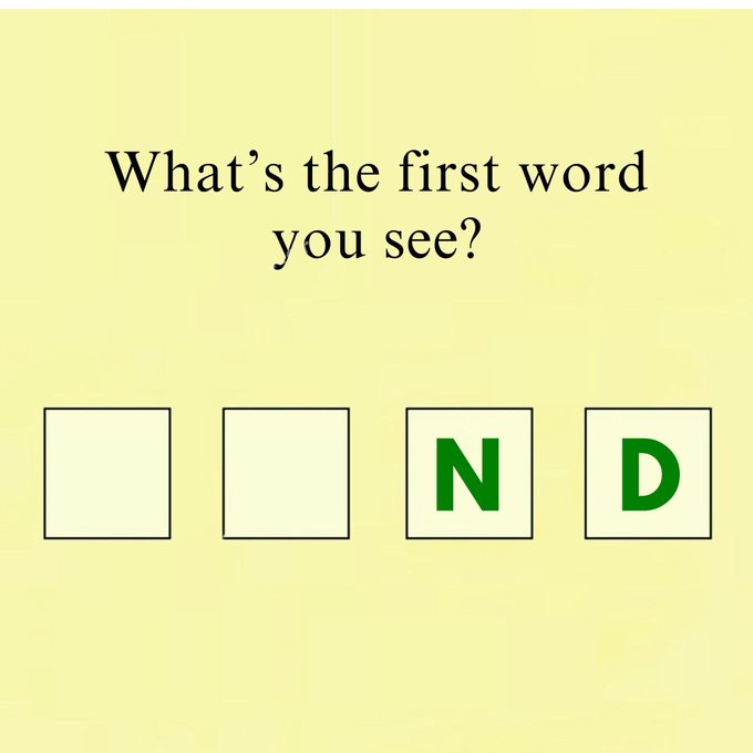 Rainmaker1973's tweet image. The first word you see