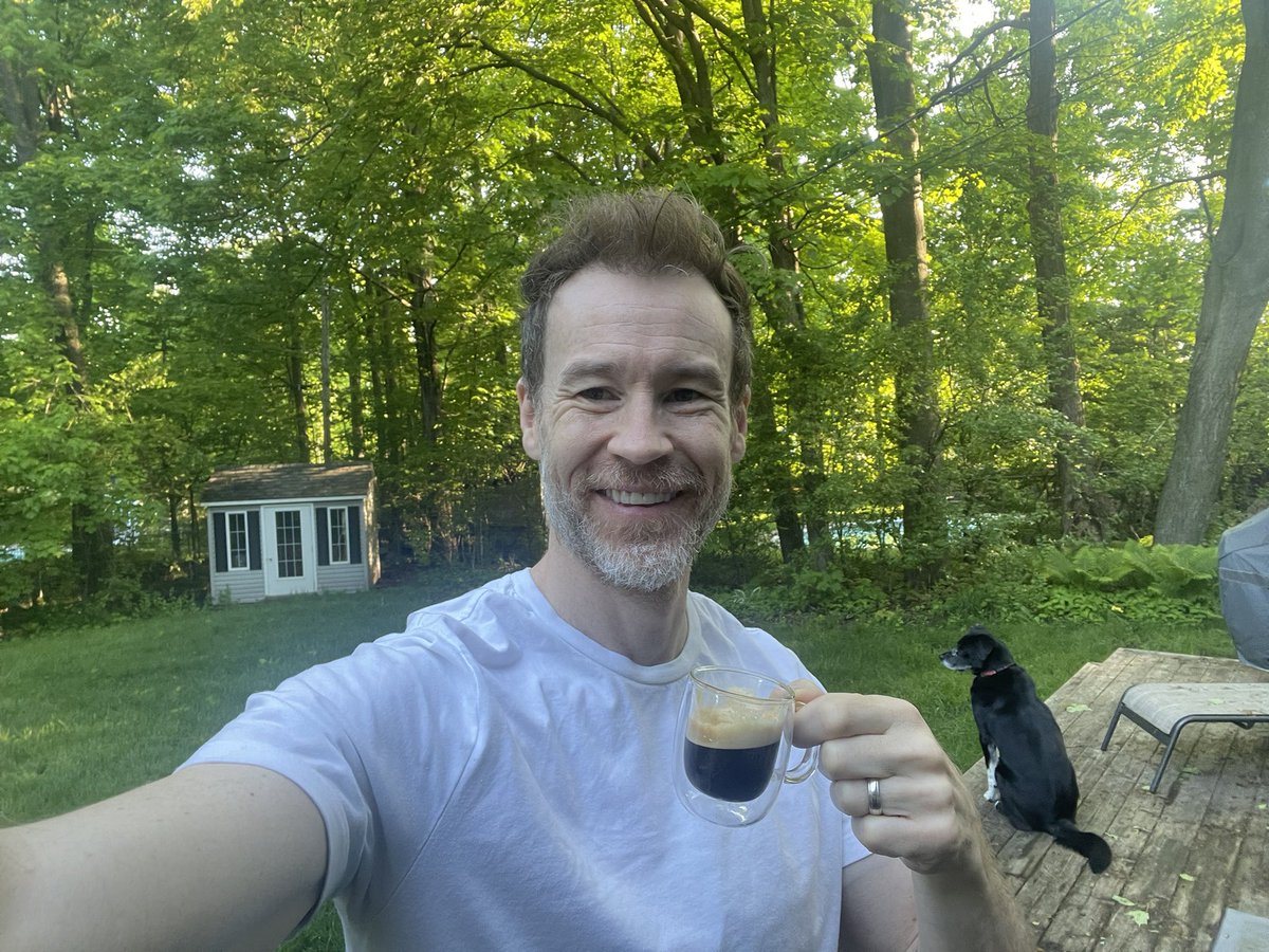 GM. Touch some grass, or a dog, but please, just drink the coffee.
