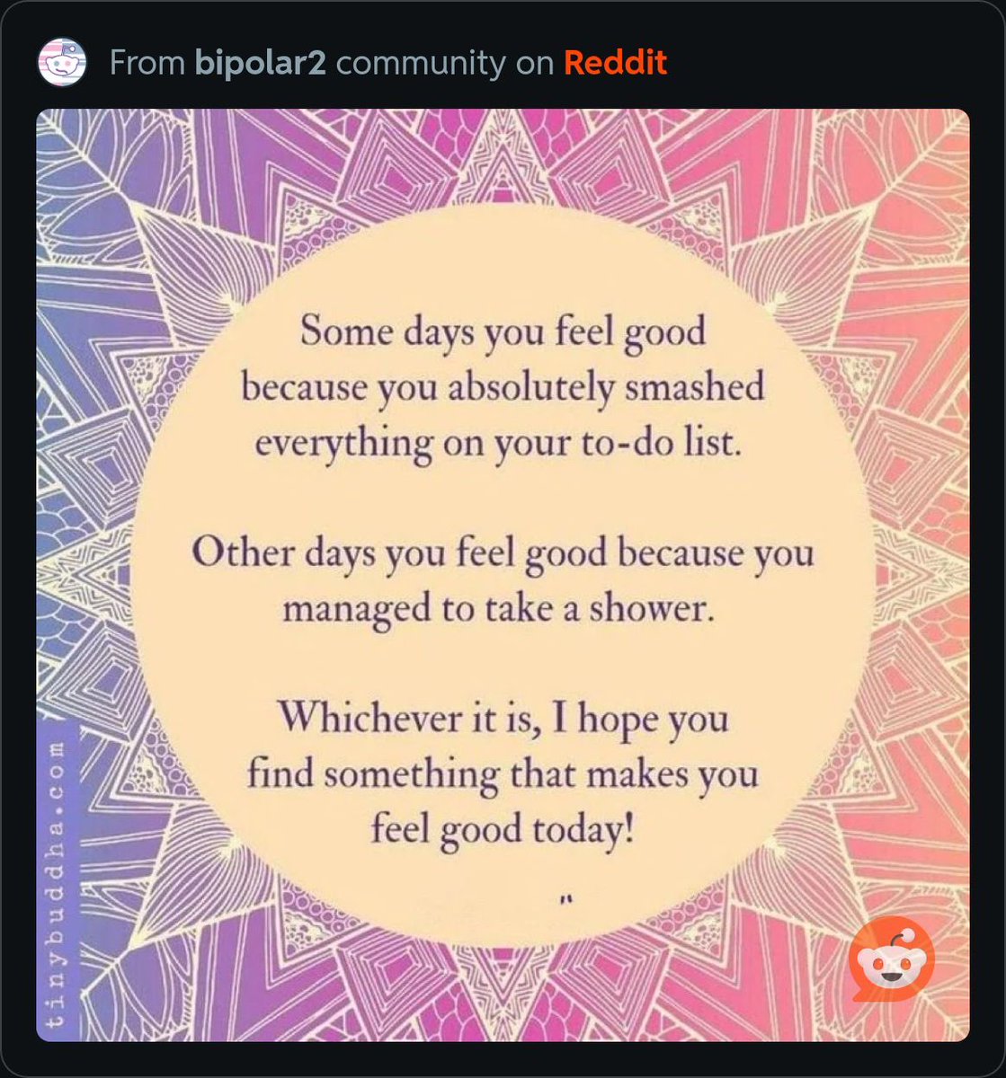 To all my fellow #bipolar strugglers out there you are not alone 
I spotted this in Reddit and had to share it