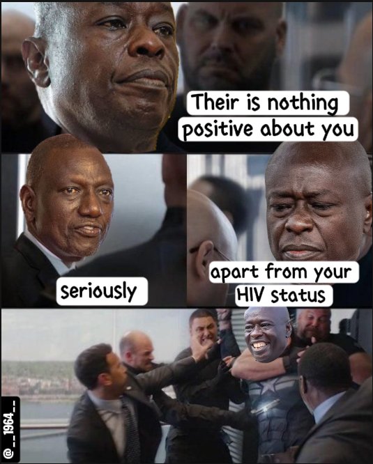 Iko sawa ama I went a bit too far 😂😂🚮
