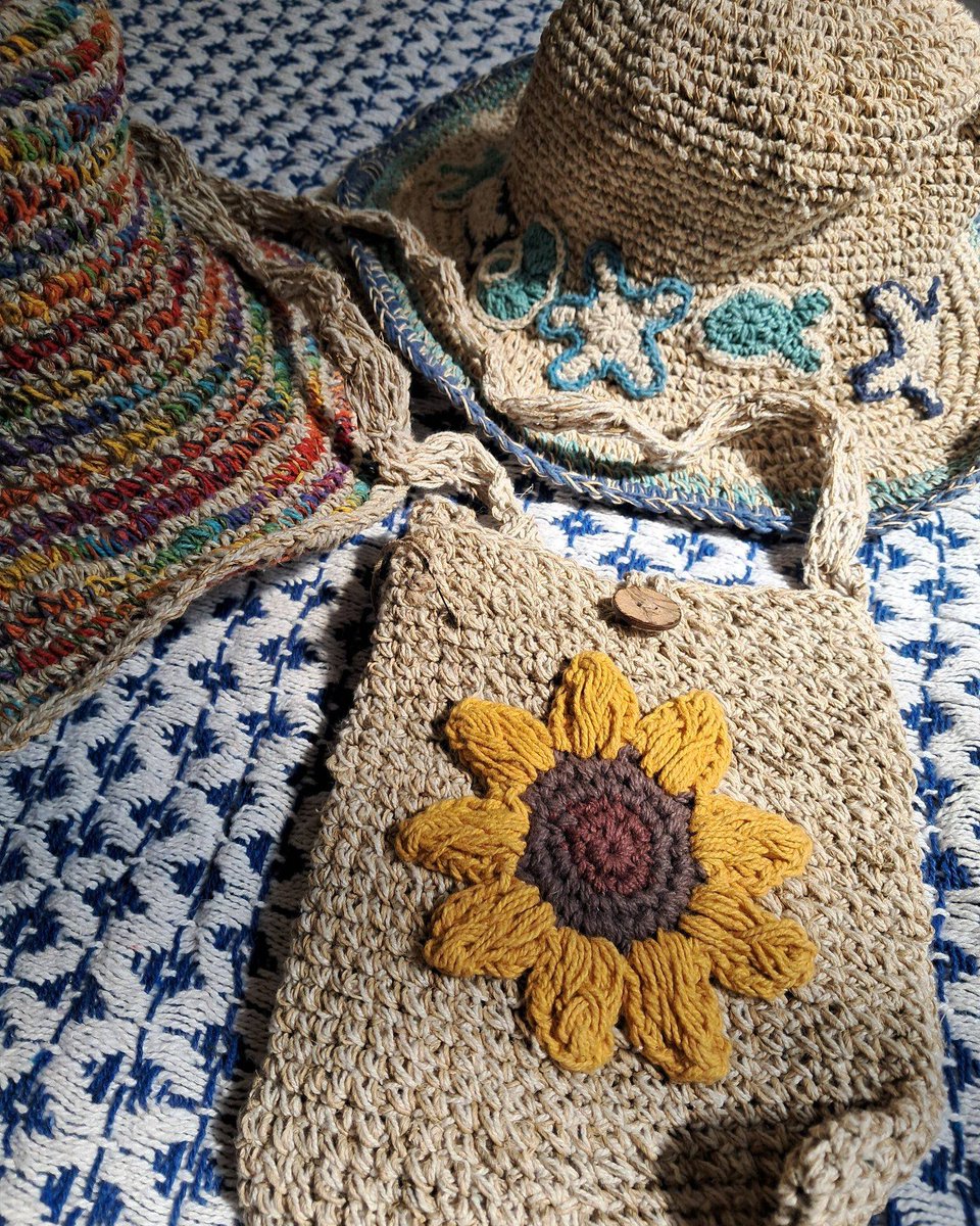 New hats and bags have just arrived from Pachamama!!