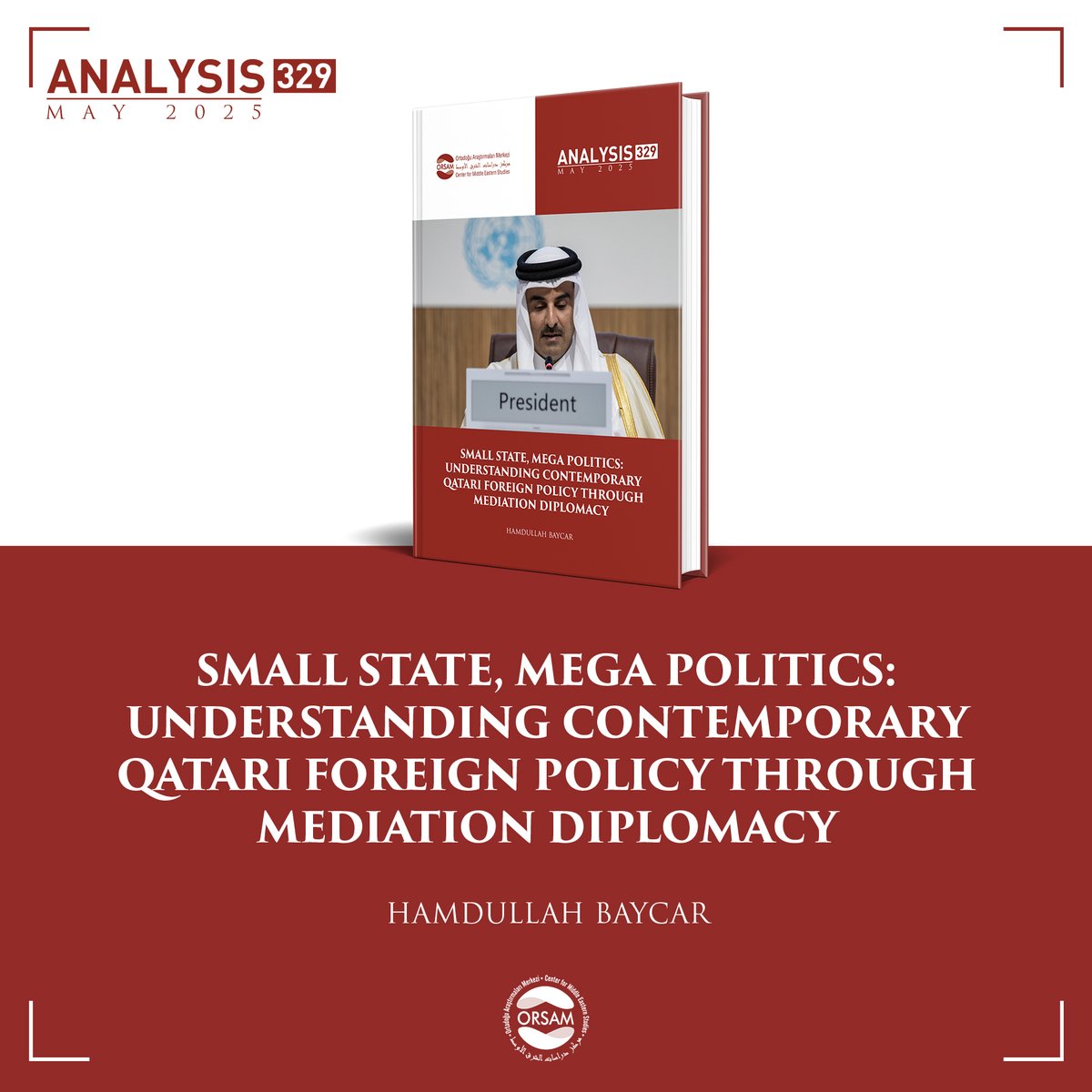 Analysis | Small State, Mega Politics: Understanding Contemporary Qatari Foreign Policy Through Mediation Diplomacy

📌Several developments have shaped the transformation of Qatar’s foreign policy profile: its substantial economic resources, its active role in regional diplomacy,