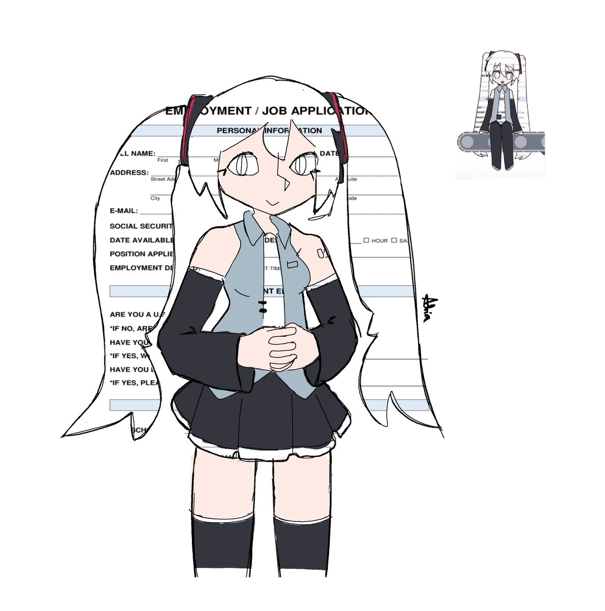 _adria89's tweet photo. Jobsune Miku https://t.co/6ZvAY1Th5C