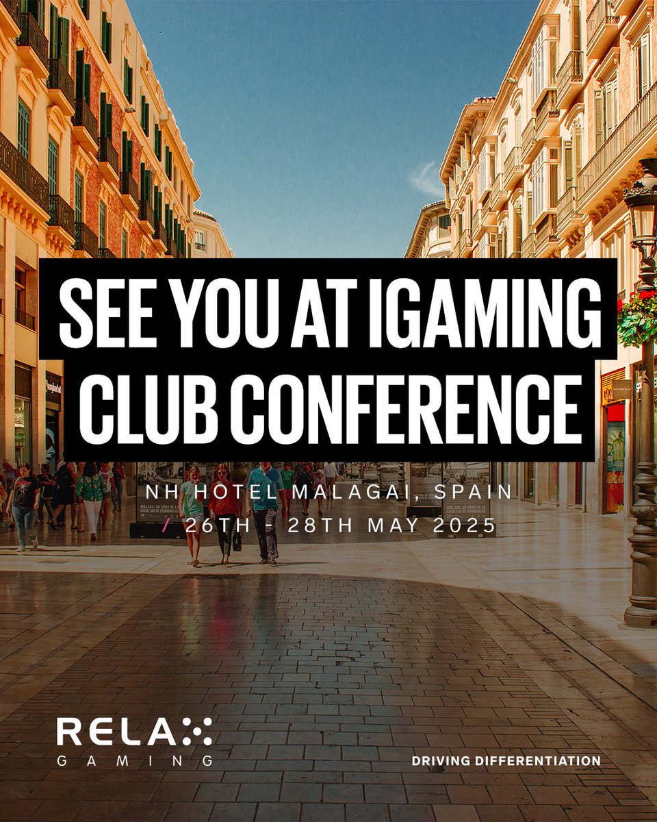 We are thrilled to be attending iGamingClub in sunny Malaga!☀️

With over 1,200 delegates expected to attend the NH Hotel Malaga, we look forward to seeing plenty of familiar faces! 🤝

Get in touch to meet up with our Affiliate &amp; Product Marketing Manager, Luka Stanimirovic.