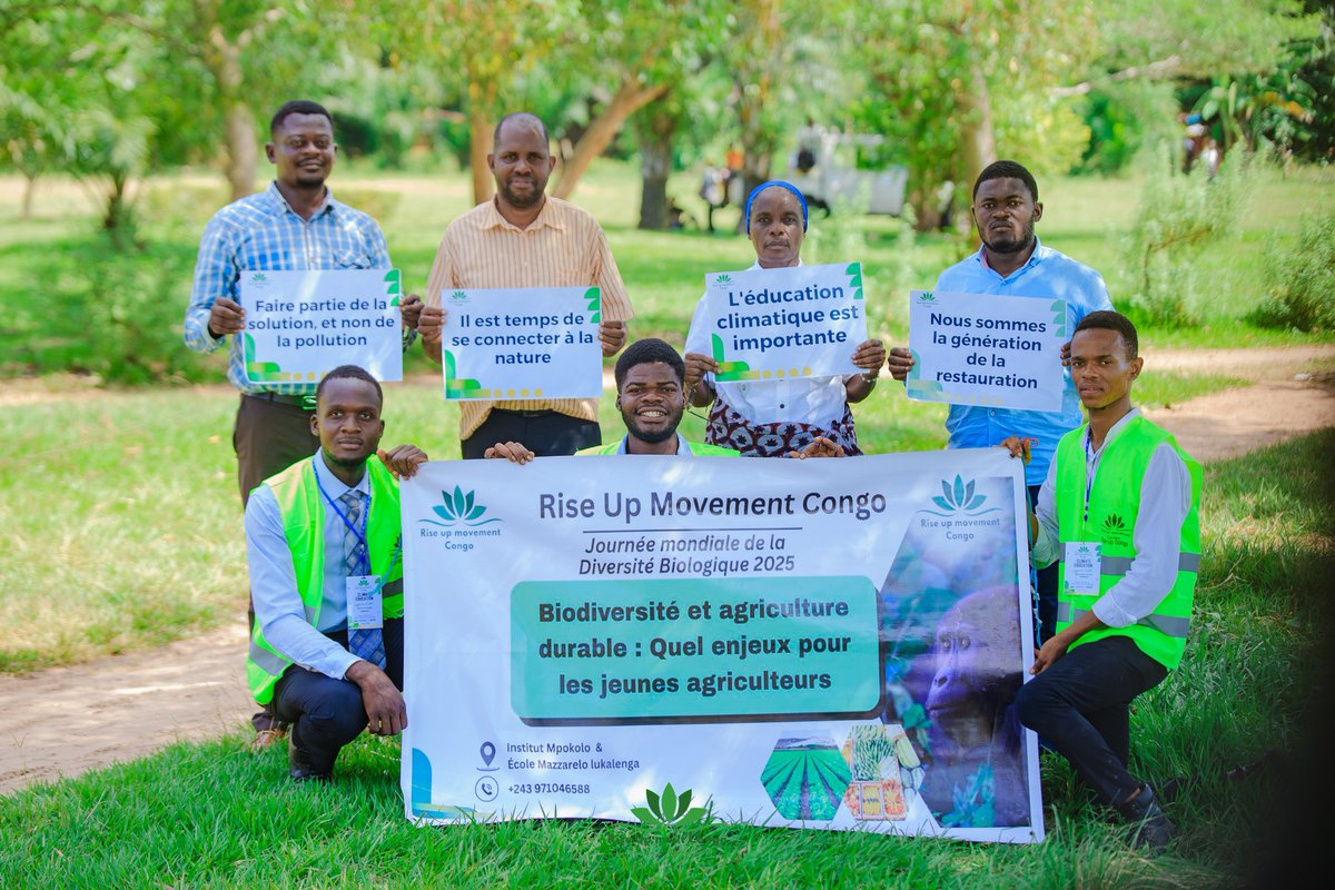 Despite the world's technological advances, we depend entirely on healthy biodiversity for many of the needs of human life on earth.
1/3
#BiodiversityDay2025 #SustainableAgriculture  #ClimateChange #ClimateAction #Climate #ducationIn_Congo