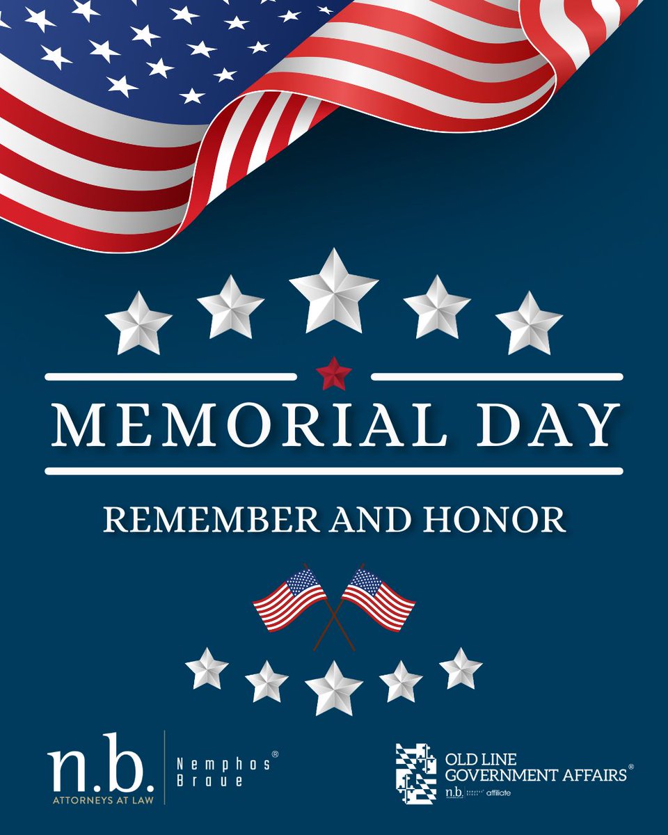 OldLineGov's tweet photo. As we take time this holiday to enjoy time with friends and family, there is a deeper meaning we must not forget. #WeRemember those who gave their lives for our freedom. https://t.co/zMpKiX71rE