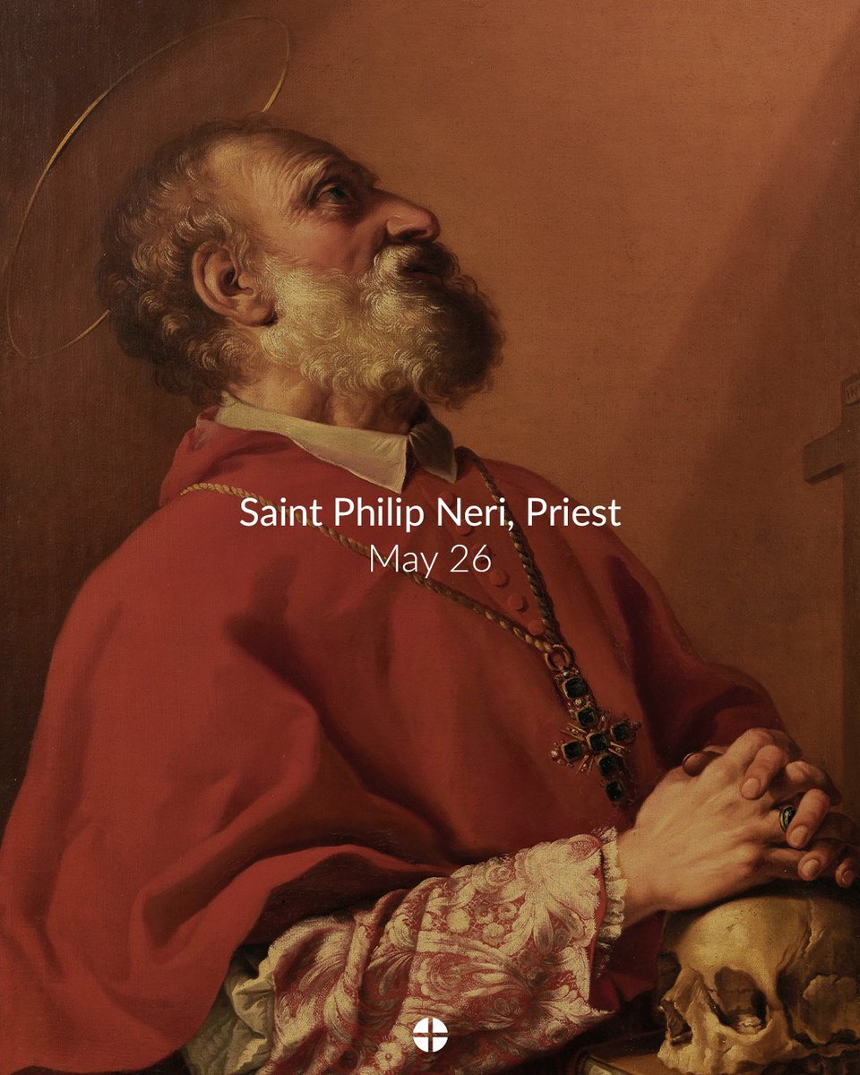 USCCB's tweet photo. Saint Philip Neri, Priest, pray for us! https://t.co/9x46Mo6t1q