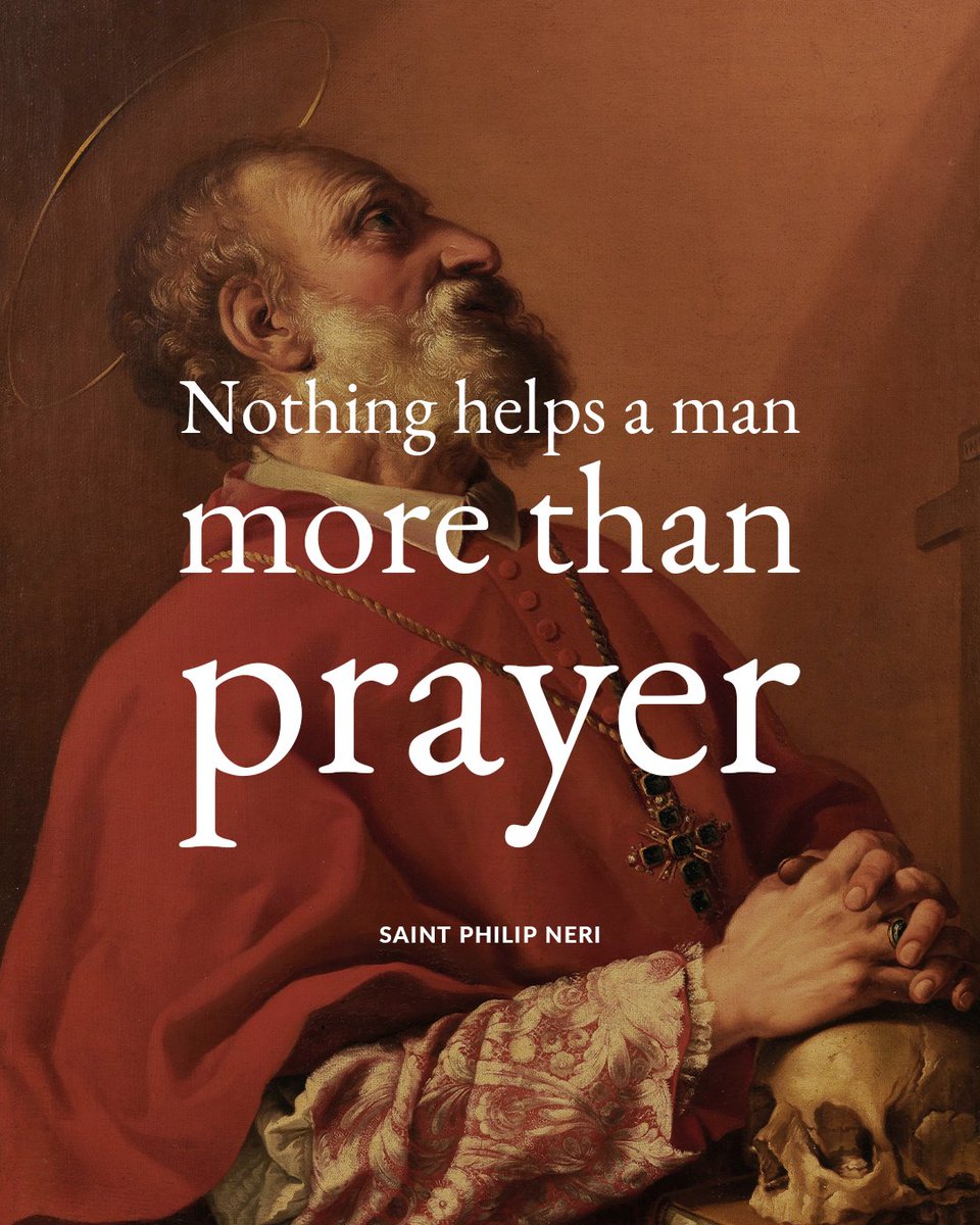 USCCB's tweet photo. Saint Philip Neri, Priest, pray for us! https://t.co/9x46Mo6t1q