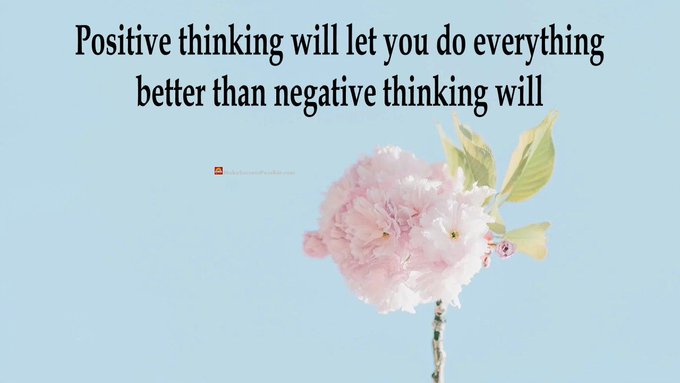 PositivePrayers's tweet photo. Positive thinking will let you do everything better than negative thinking will.
#PositiveThinking #PositiveFaith https://t.co/UKj0Ukl4TO