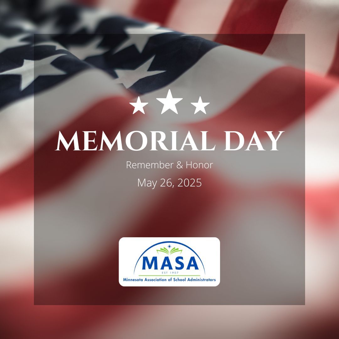 🇺🇸 This Memorial Day, we pause to honor the brave individuals who gave their lives in service to our country. Their sacrifice reminds us of the true cost of freedom. #MemorialDay #mnMASA
