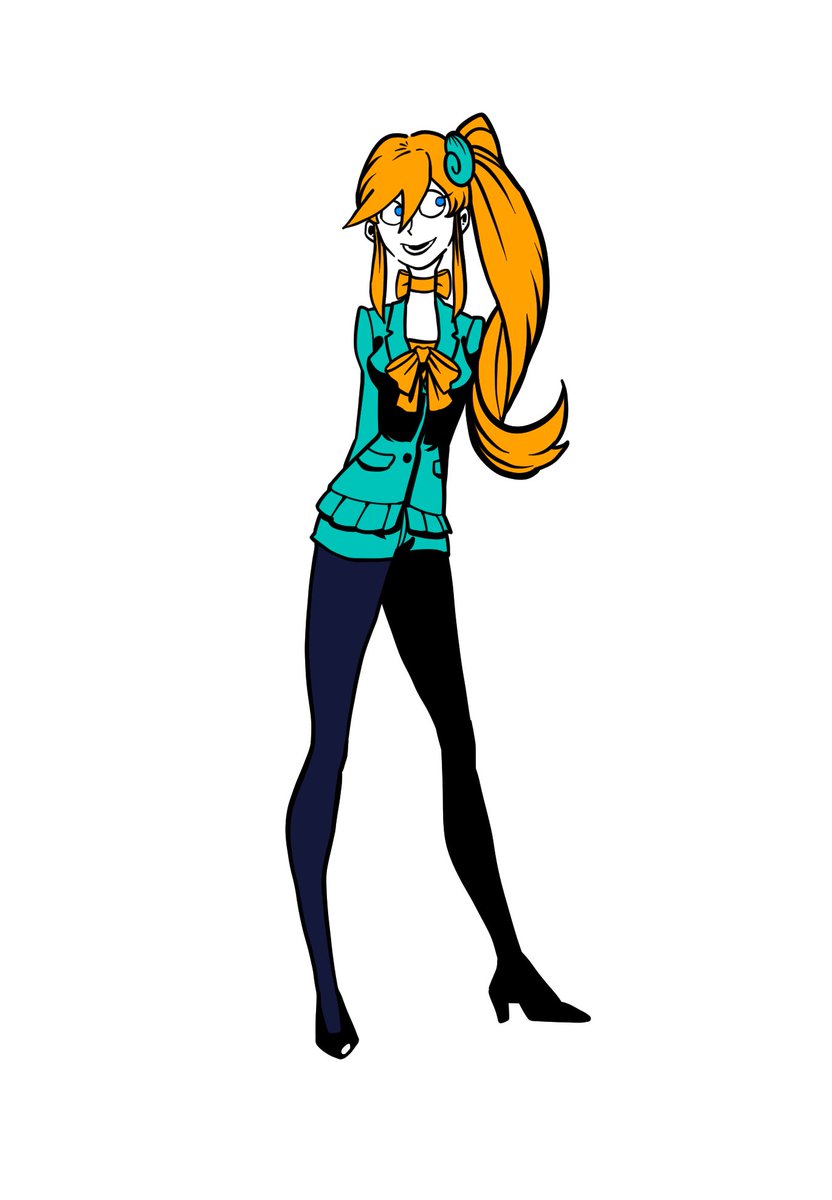 코네 초기 디자인 옷도 이뻐서 입혀봄