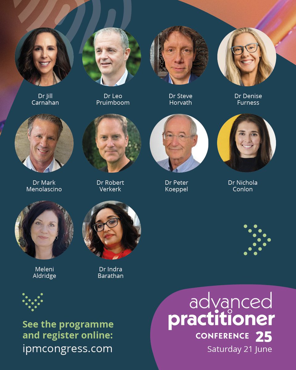 BREAKING NEWS! The Advanced Practitioner Conference at #ipmcongress is now SOLD OUT! Tickets are still available for the Whole-Person Health Conference, Integrative Mental Health Conference, Food on Prescription Conferences &amp; workshops/exhibition but be quick as space is limited!