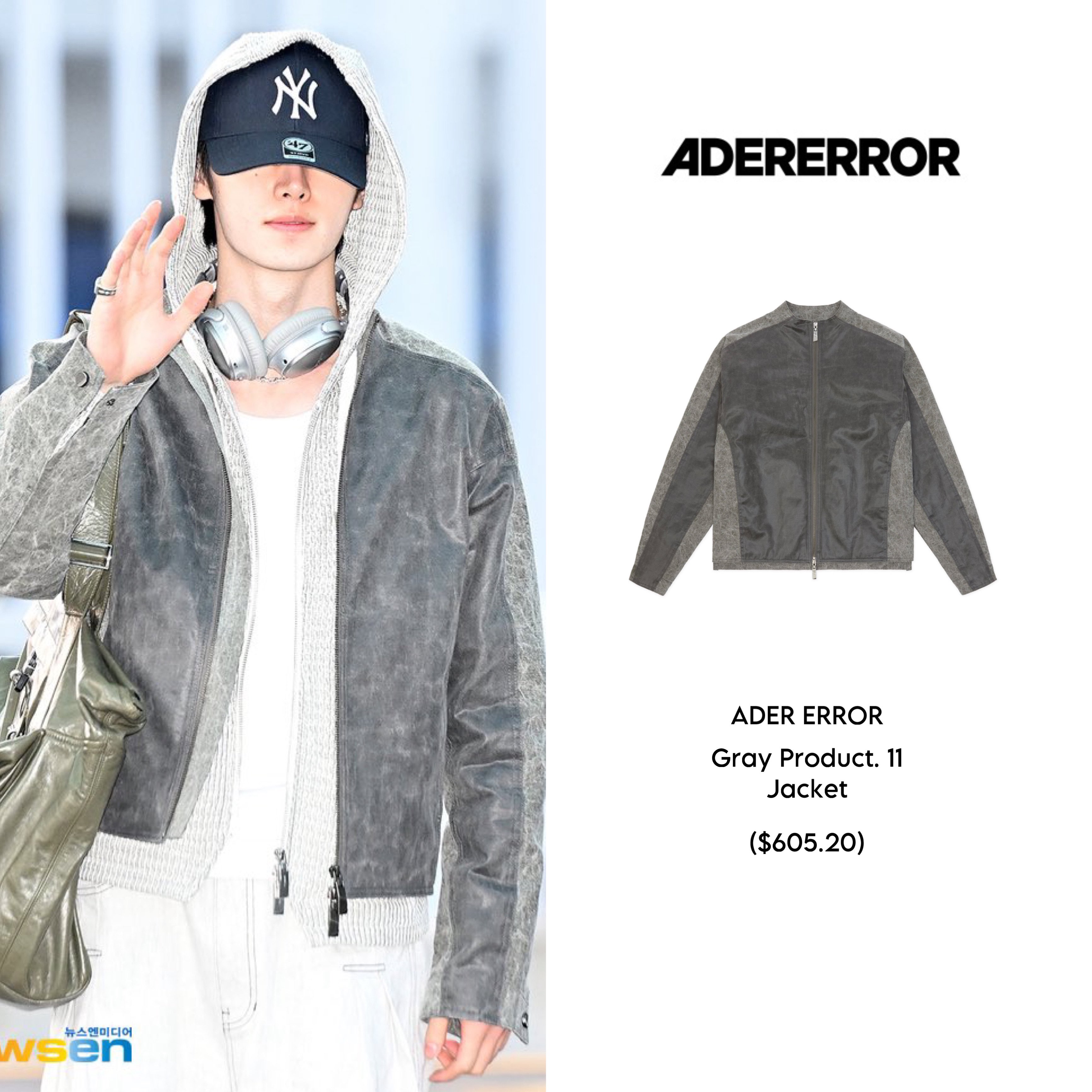 【ADERERROR】 Jacket Product. 11 /追跡付 ADER ERROR】Product. 11 デニムジャケット/ 追跡付 (ADERERROR