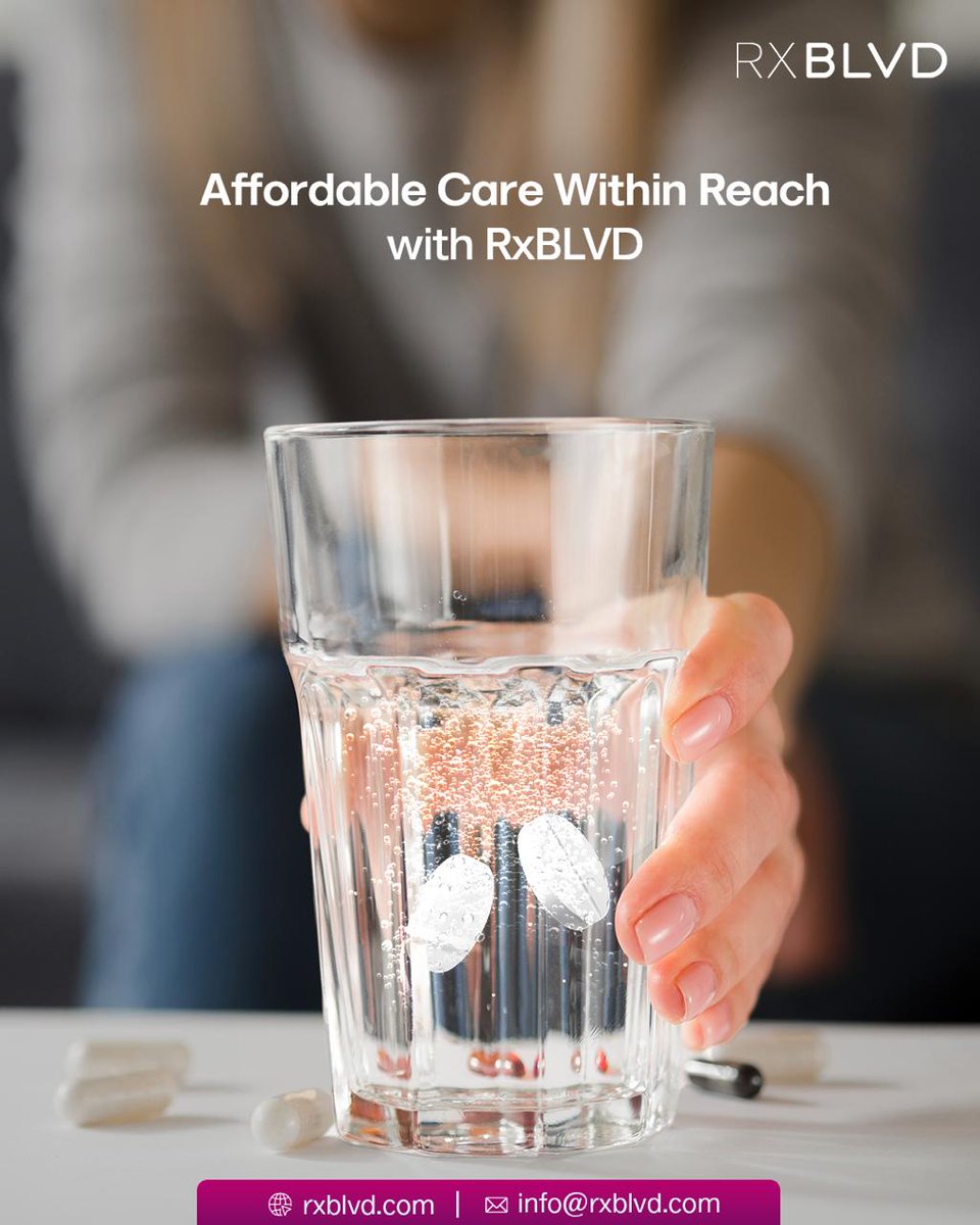 RxBlvd's tweet photo. With RxBLVD, quality care is within your grasp. We believe everyone deserves access to the medications and support they need without breaking the bank.

Learn how we're making a difference: https://t.co/bN1RAL93Xi

#affordablecare #healthcareaccess #RxBLVD #healthforall #USA https://t.co/qQXcdU2HB3