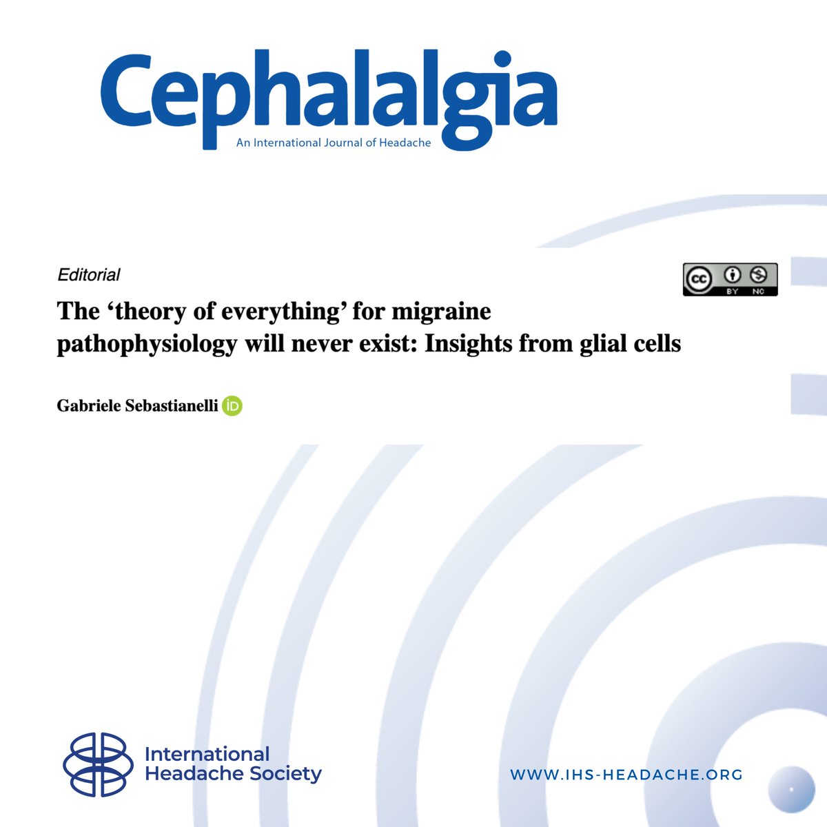 International Headache Society tweet media