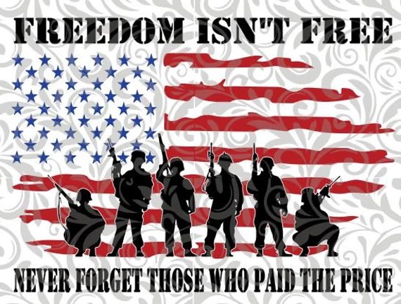 Whether you are relaxing today, going to a parade, bbq, working, etc— please remember the reason for today. Freedom isn’t free. ❤️🇺🇸❤️