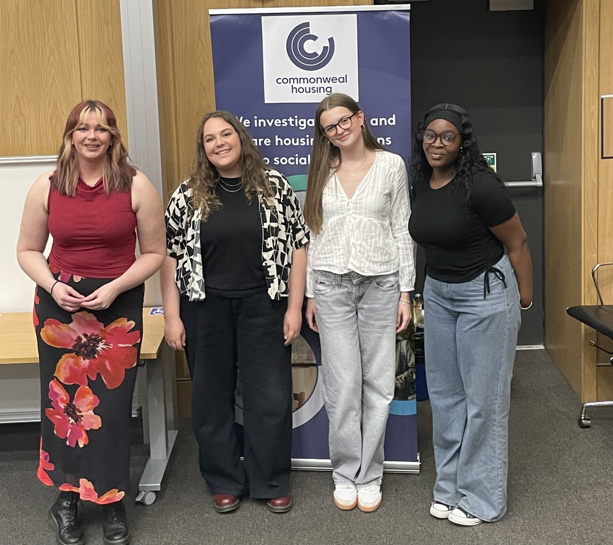 Birmingham Alumni (@birminghamalum) on Twitter photo We were delighted to welcome Commonweal Housing to campus to celebrate their support of students through the Jane Slowey Memorial Bursary. Students in <a href="/UoBSocialPolicy/">Birmingham School of Social Policy</a> presented their research on housing and social policy issues.
<a href="/CommonwealTweet/">Commonweal Housing</a> We were delighted to welcome Commonweal Housing to campus to celebrate their support of students through the Jane Slowey Memorial Bursary. Students in <a href="/UoBSocialPolicy/">Birmingham School of Social Policy</a> presented their research on housing and social policy issues.
<a href="/CommonwealTweet/">Commonweal Housing</a>