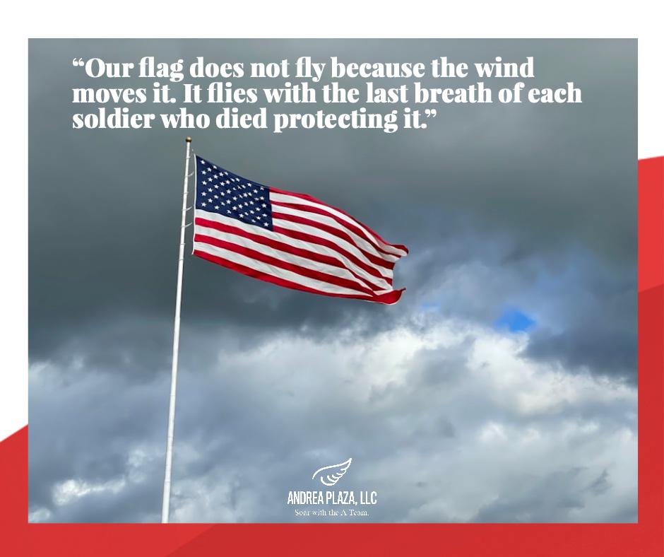 Today, we honor and remember the brave souls who gave their lives to protect our freedoms, giving us the opportunity to live in peace, with purpose, and with hope. 🇺🇸
#MemorialDay #Gratitude #AndreaPlazaPR