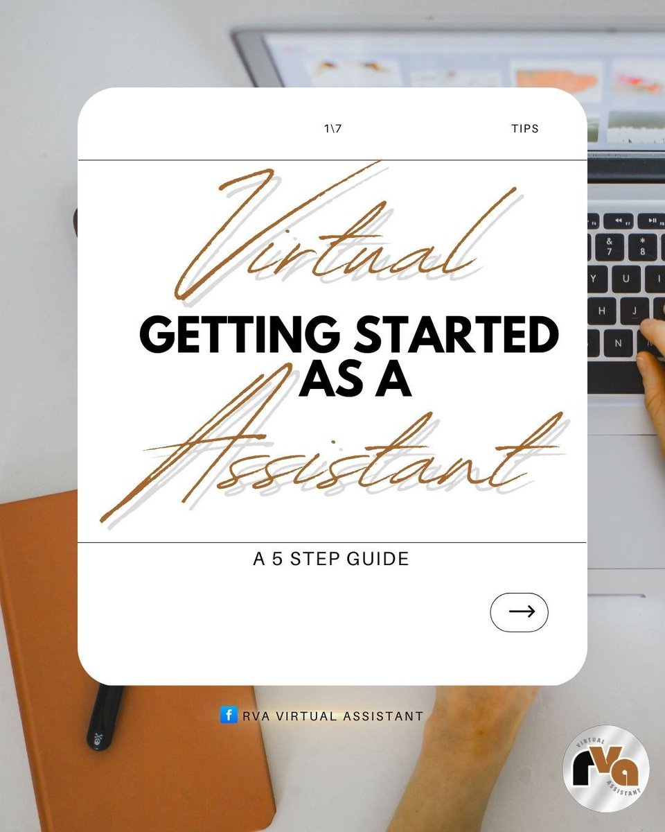 RheaL39164's tweet photo. 🚀 Ready to start your Virtual Assistant career?
Check out my step-by-step guide to get started—from understanding the role to securing your first client
This guide is perfect for anyone looking to enter the VA world with confidence.
👉 Swipe through and start your journey today! https://t.co/jsdlJC06sL