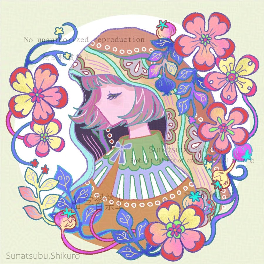 sunatsubu_skr's tweet image. こないだ載せたやつの全体バージョンその1
#illustration