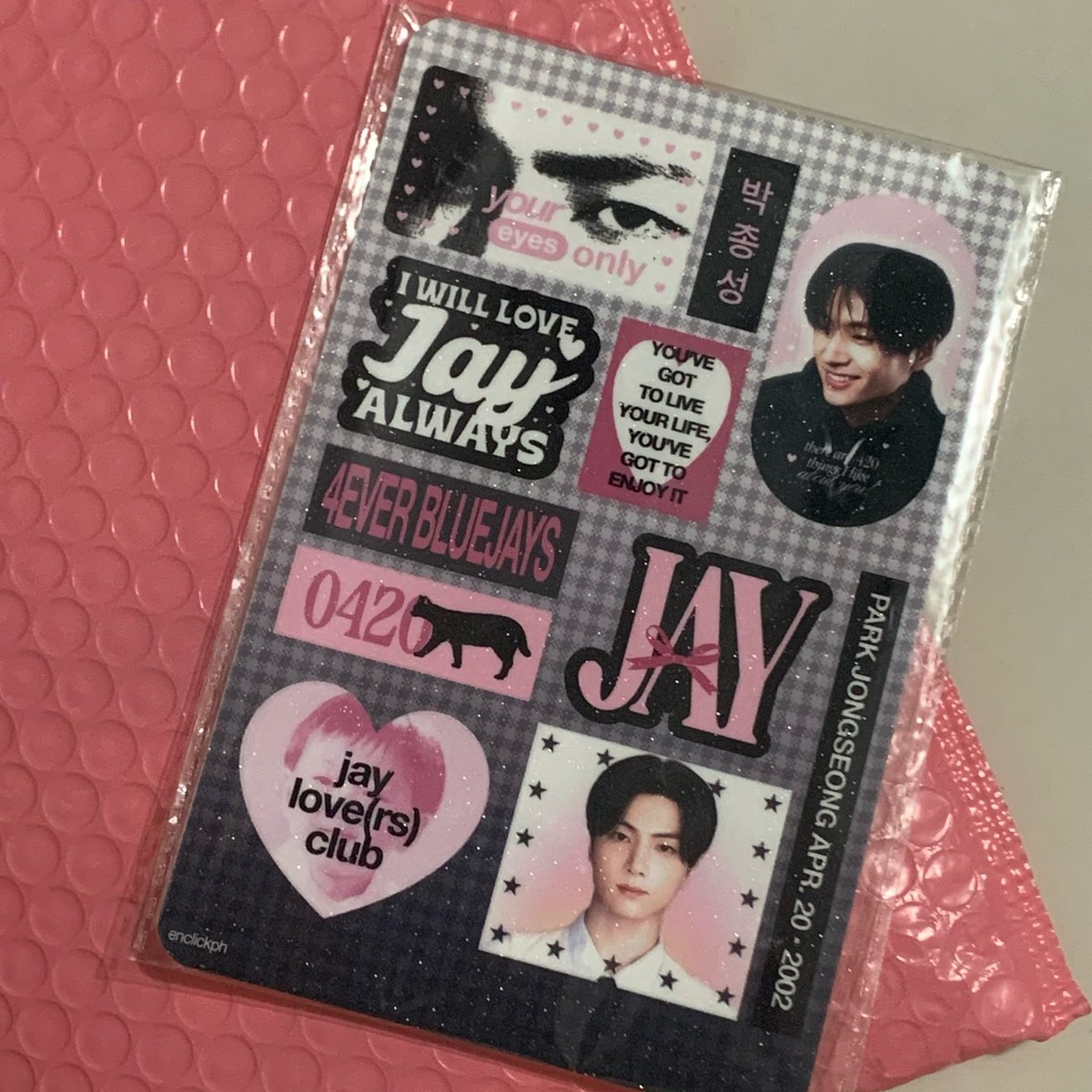 ꒰ ✉️ . . .  #tohrkbuys ꒱  :  [ 052625mail ]

⌗ the jay sticker sheet have arrived and are great quality aaa love ur designs so much! thank uu 🥹#from_enclick

𓂋 <a href="/enclickph/">enclick ౨ৎ | on break</a>