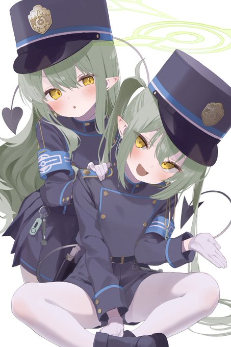 彩度低め🚃
#ブルアカ #シュポガキ 