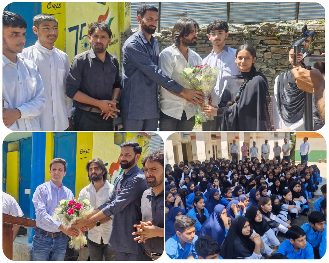 Anti Drugs IEC Campaign an initiative by Worthy DC Shri <a href="/harvinder_ias/">Harvinder Singh, IAS</a> sir at GHS Gandoh ,Lets make Doda Drugs free and Fitness hub.Interacted with students also briefed about Spirit of Nationalism .
<a href="/Sandeepmehta075/">Sandeep Mehta</a> <a href="/Divcomjammu/">Divisional Commissioner Jammu</a> <a href="/OfficeOfLGJandK/">Office of LG J&K</a> <a href="/OmarAbdullah/">Omar Abdullah</a> <a href="/PMOIndia/">PMO India</a>