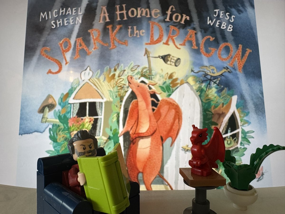 Had to legofy Michael Sheen and Spark!