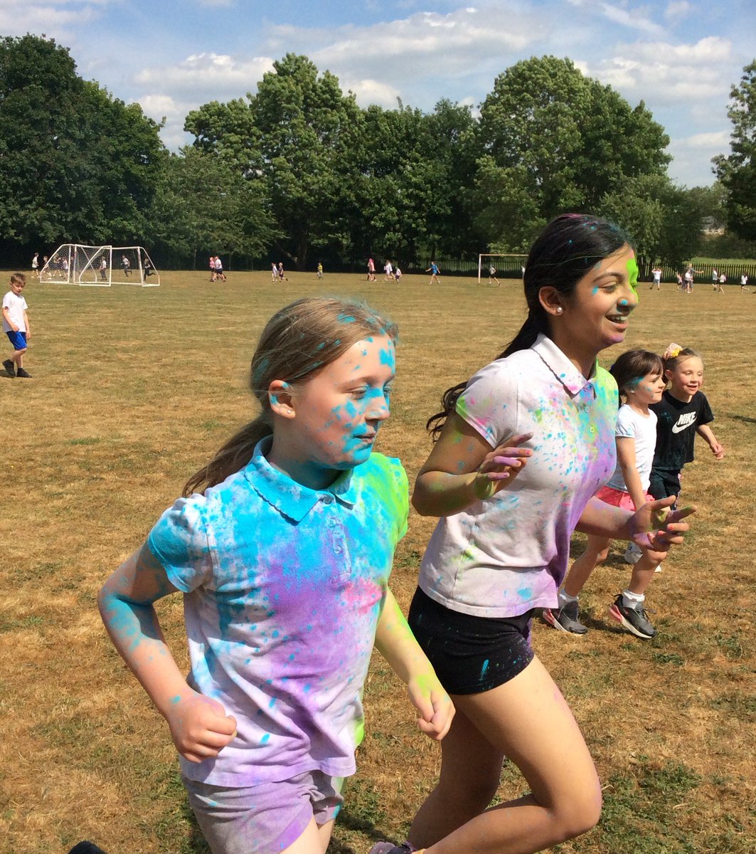 What a way to finish the half term! A fabulous colour dash to raise money for LCH charity.